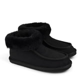 Soft and cosy shearling high slippers  Lovelies shearling high slippers are the essence of comfortability. When you’re in the need of surrounding your feet in soft and warm slippers, Lovelies shearling slippers are the answer. With soft and durable soles, warm shearling and a gorgeous design, you’ll never want to wear any other home-shoe to make you feel at ease.
