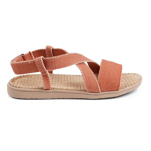 Tupim, with velcro heel strap and a soft natural jute sole. Really good fit, hold and comfort. Once you’ve tried Lovelies’ summer sandals you’ll never want to wear any other footwear. With its delicate and soft fabrics, you feel at ease and elegant at the same time. The easy to-go sandals with their striking summer colours are a perfect fit to your feminine summer dresses and your light blue summer jeans. We are proud members of 1% For the planet. Enjoy your Lovelies!