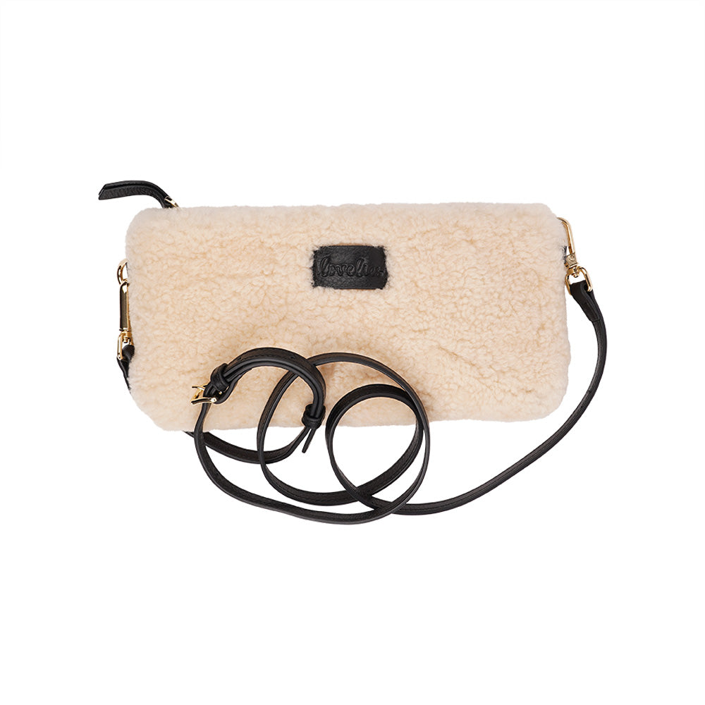 Wuttu - Shearling handbag